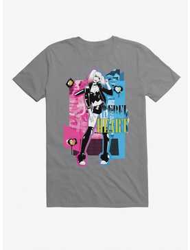 DC Comics Harley Quinn Rebel Heart T-Shirt, STORM GREY, hi-res