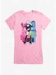DC Comics Harley Quinn Rebel Heart Girls T-Shirt, , hi-res