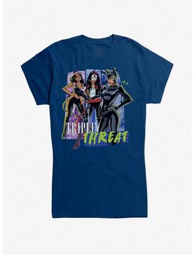 DC Comics Tripple Threat Girls T-Shirt, , hi-res
