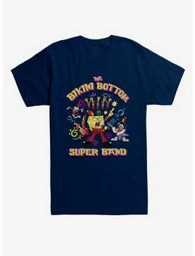 Spongebob Squarepants The Bikini Bottom Super Band T-Shirt, , hi-res