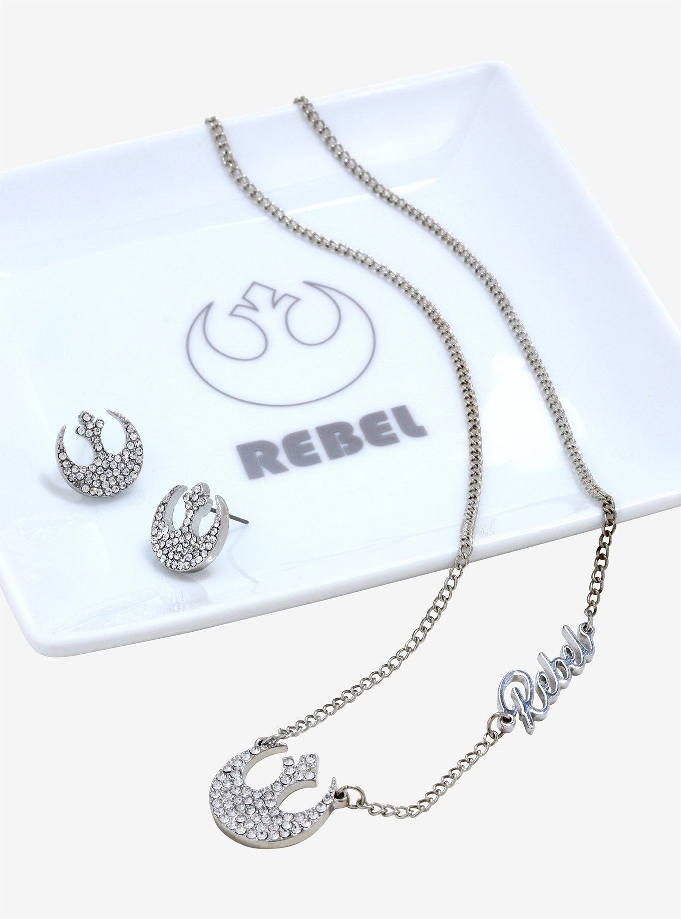 Star Wars Rebel Trinket Tray & Jewelry Set, , hi-res