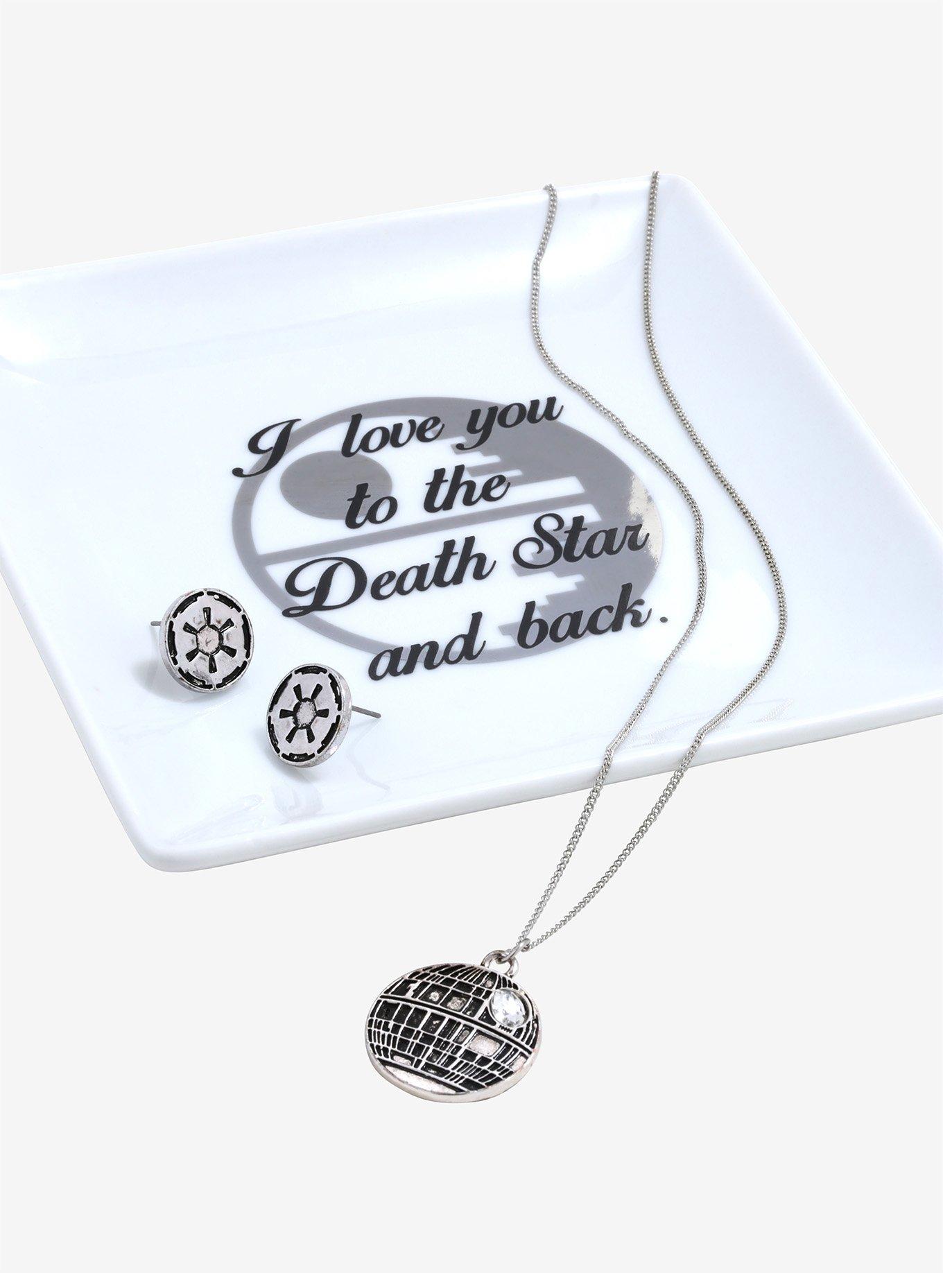 Star Wars Death Star Trinket Tray & Jewelry Set, , hi-res