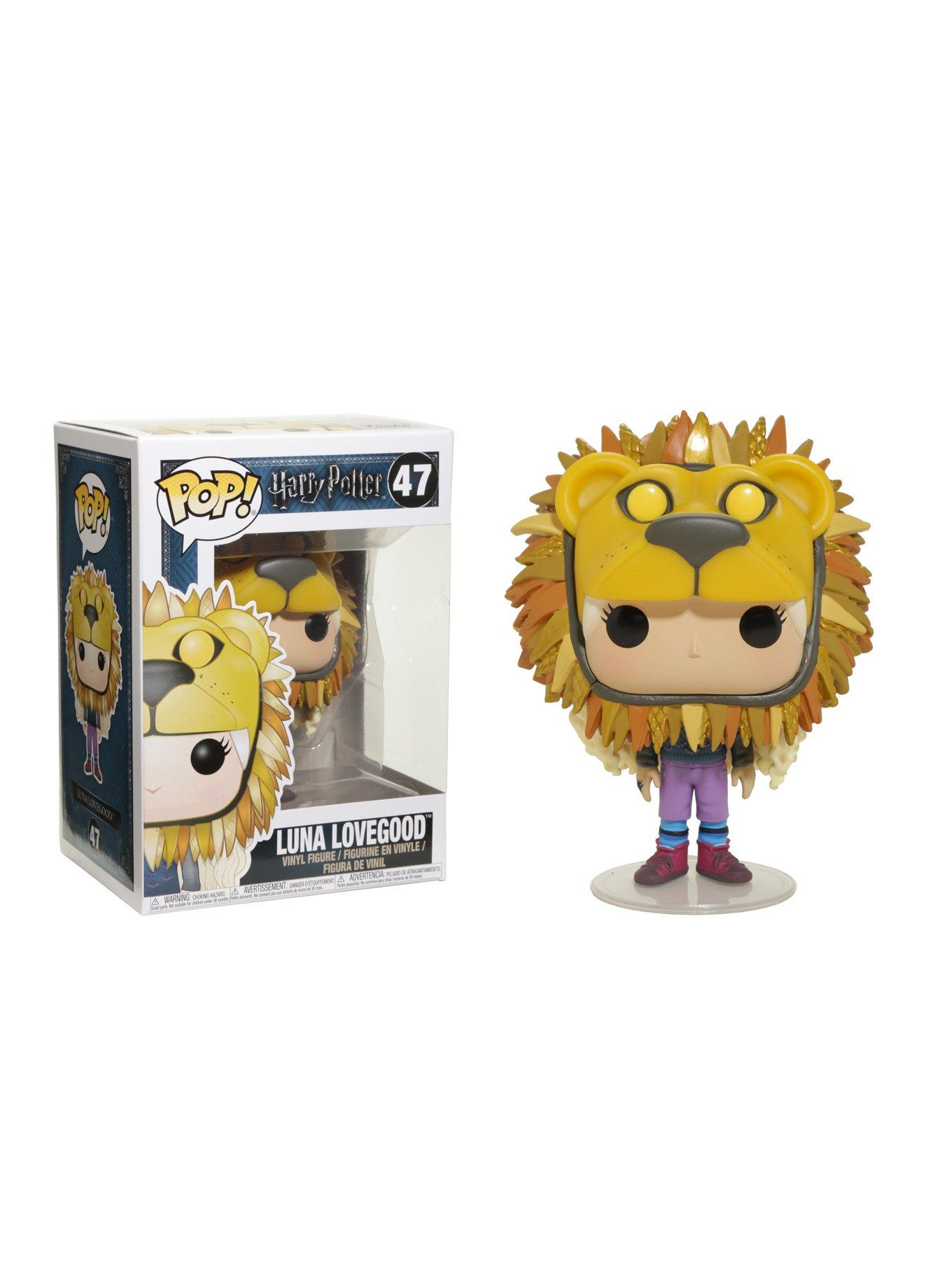 Funko Harry Potter Pop! Luna Lovegood (Lion Hat) Vinyl Figure, , hi-res