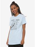 Stiff And Tired Funeral Home Blue Girls T-Shirt, BLUE, hi-res