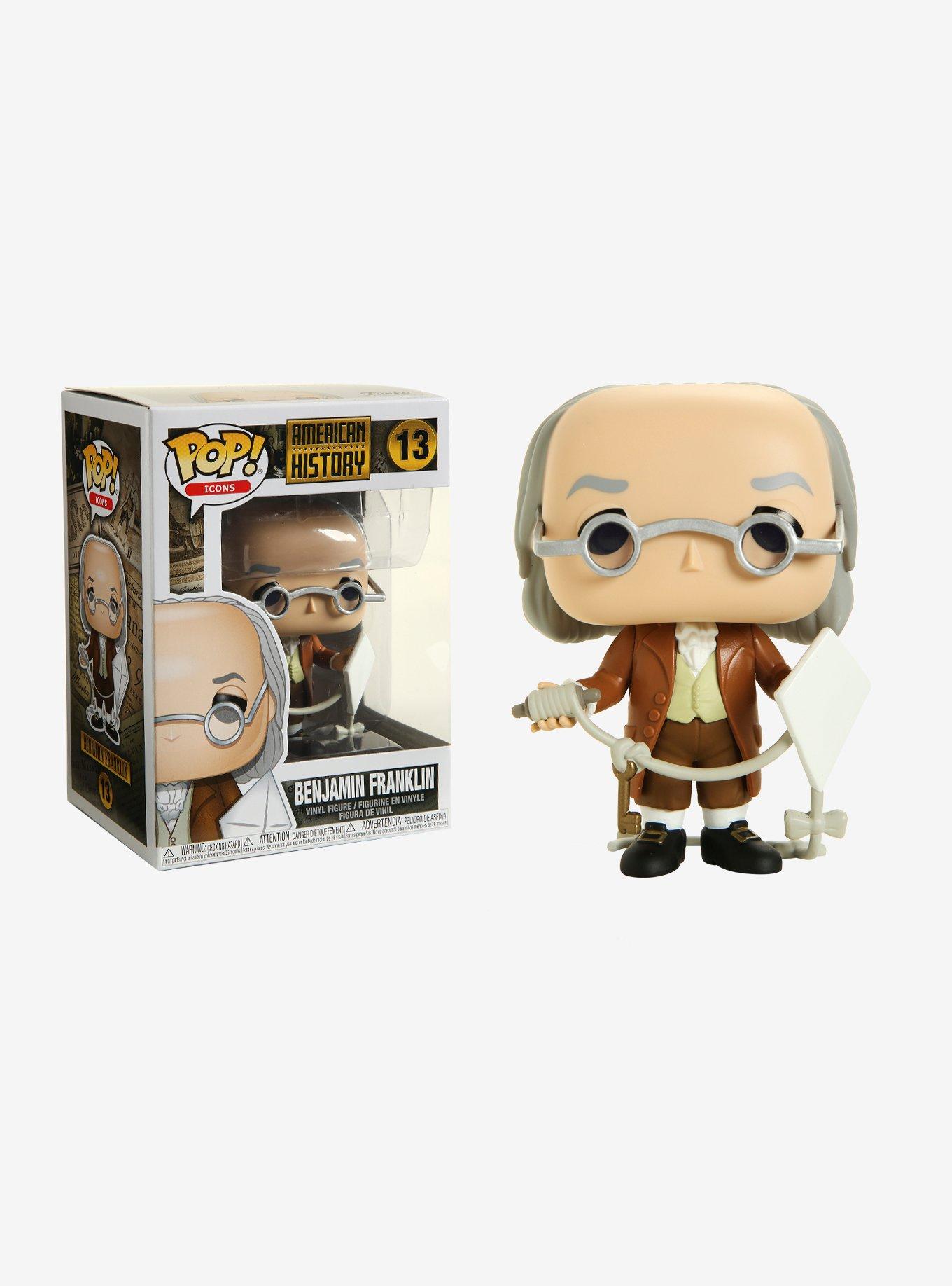 Funko American History Pop! Icons Benjamin Franklin Vinyl Figure