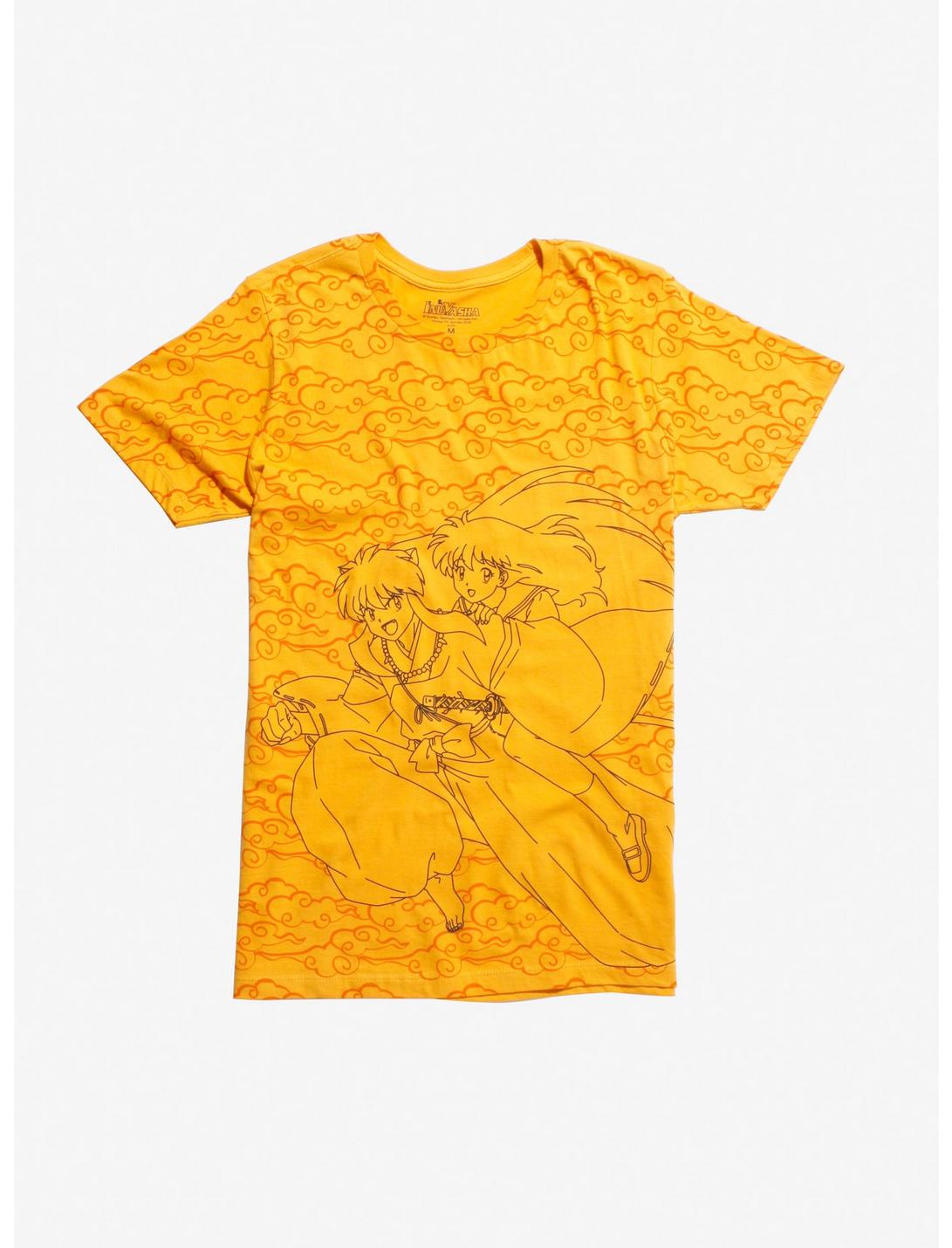 Inuyasha Orange Cloud T-Shirt, MULTI, hi-res