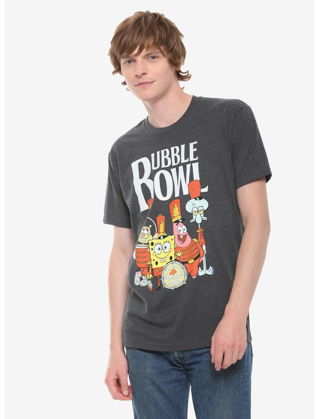 SpongeBob SquarePants Bubble Bowl T-Shirt, GREY, hi-res