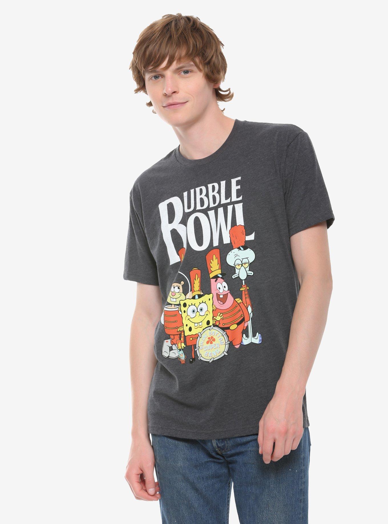 SpongeBob SquarePants Bubble Bowl T-Shirt, GREY, hi-res