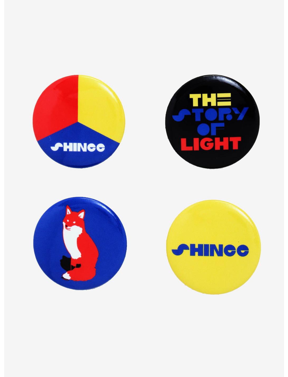 SHINee The Story Of Light Button Set, , hi-res