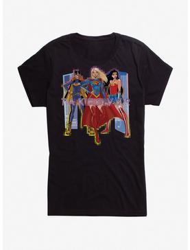 DC Comics Takeover Girls T-Shirt, BLACK, hi-res