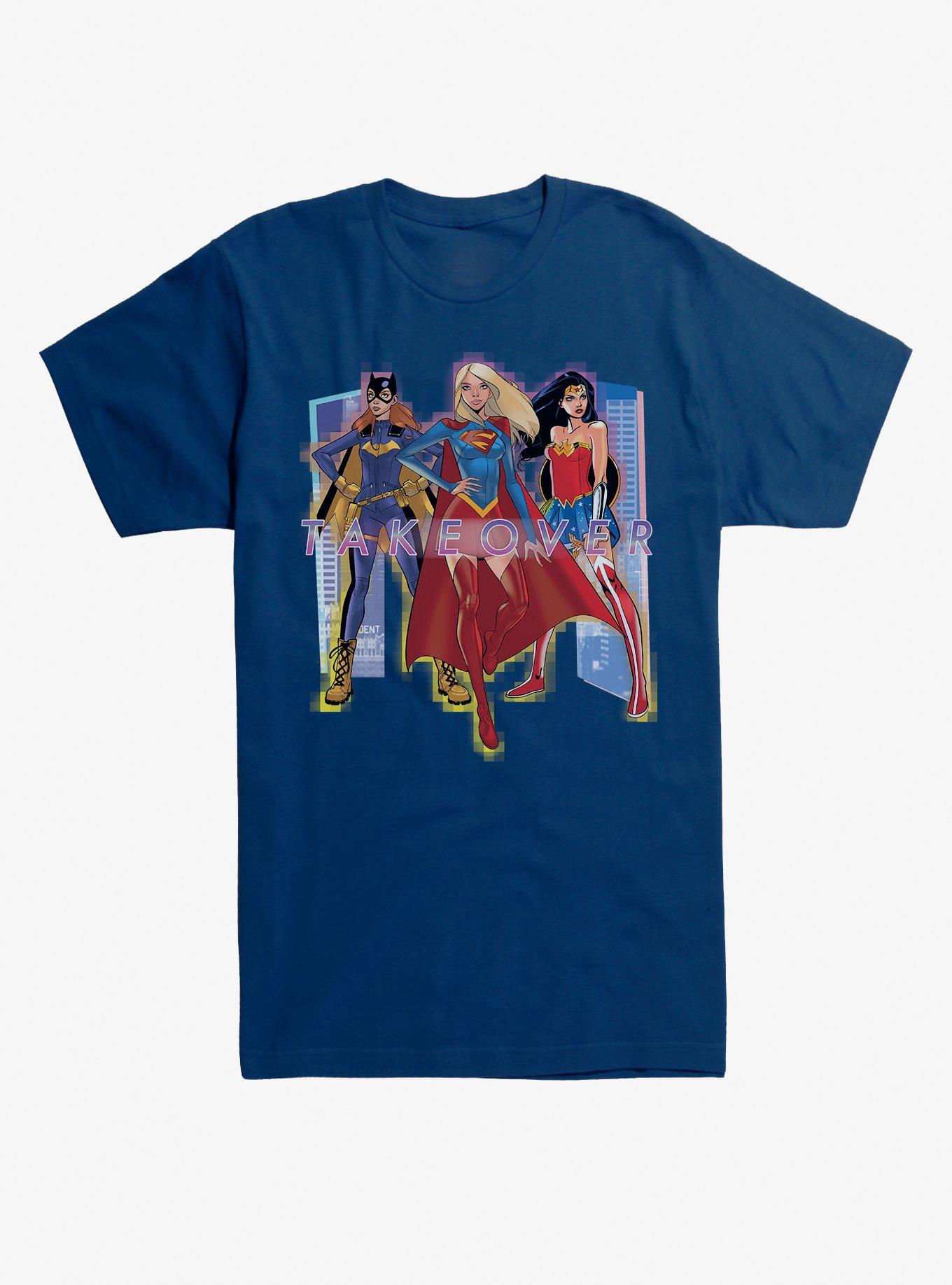 DC Comics Takeover T-Shirt, NAVY, hi-res