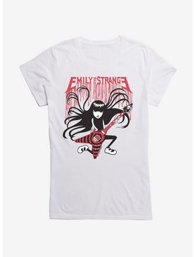 Emily The Strange Guitar Girls Black T-Shirt, , hi-res