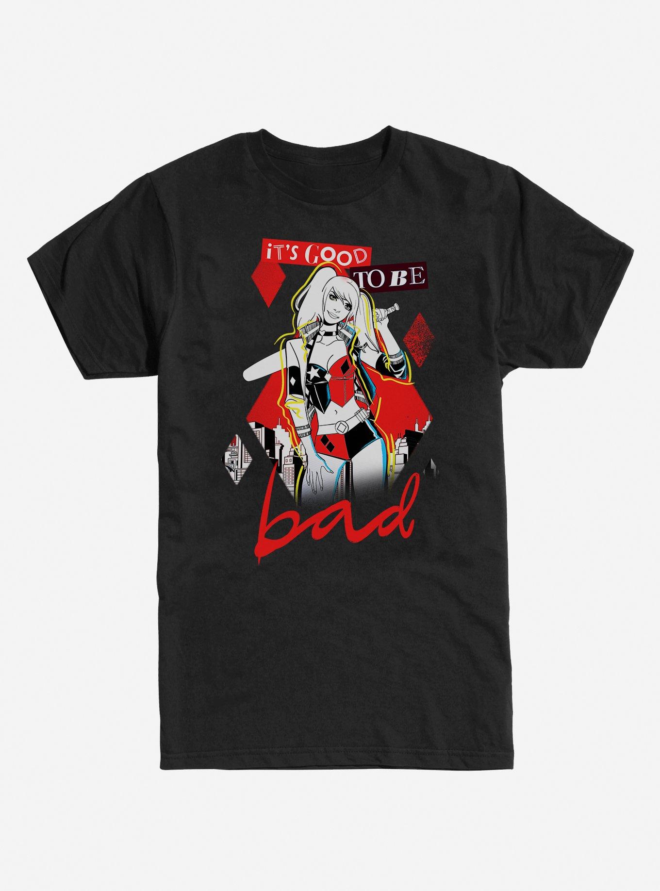 DC Comics Harley Quinn Good To Be Bad TShirt