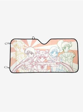RJ5nrusfwtba Sailor Moon Folding Custom-Fit Sunshade 