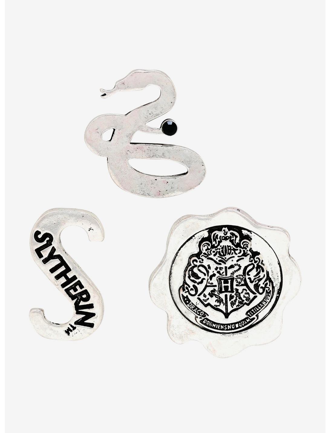Harry Potter Slytherin Metal Pin Set, , hi-res