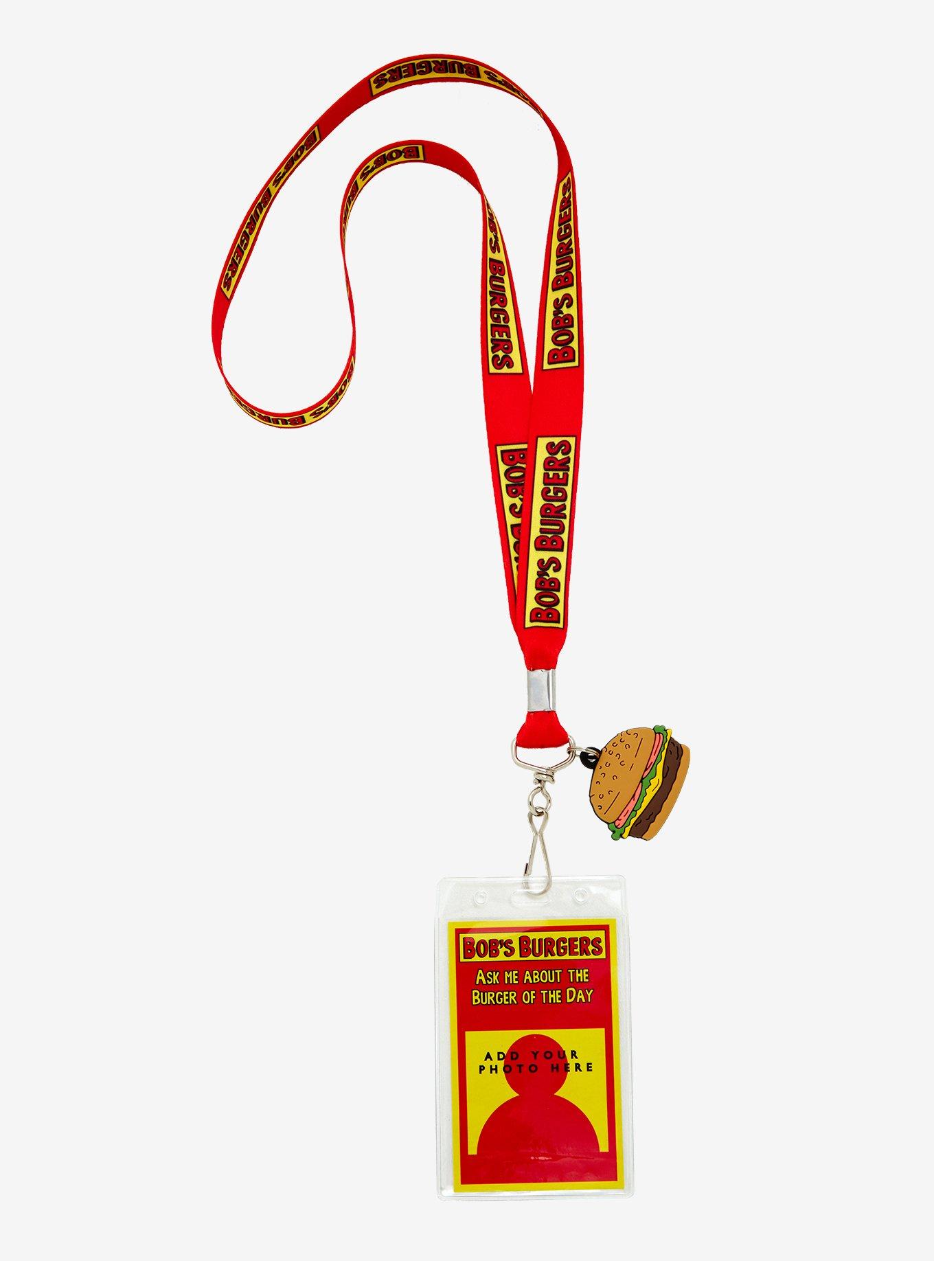 Bob's Burgers Burger Shop Employee Lanyard, , hi-res