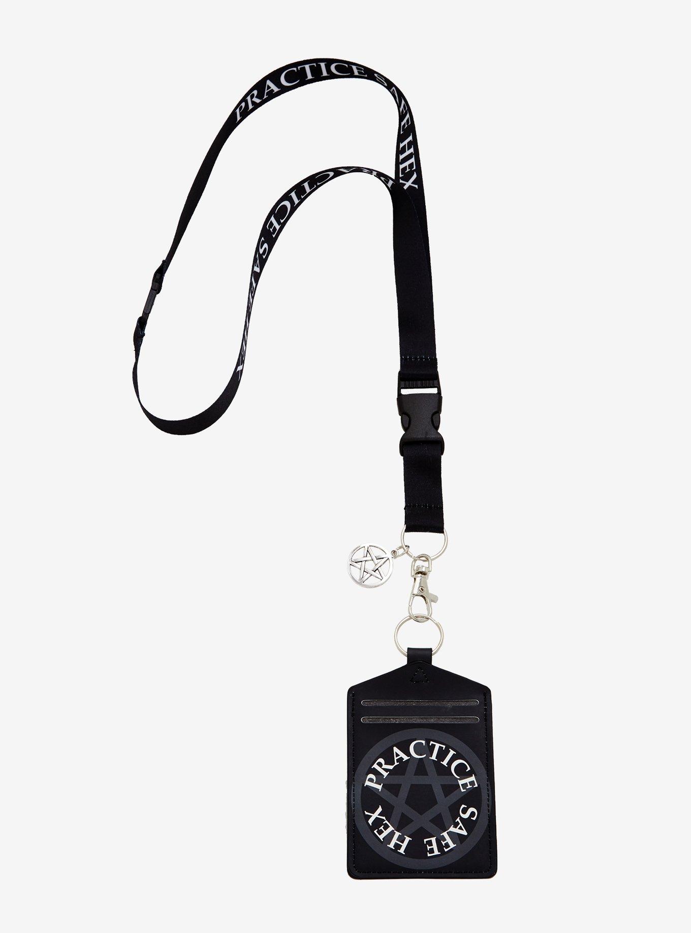 Practice Safe Hex Lanyard, , hi-res