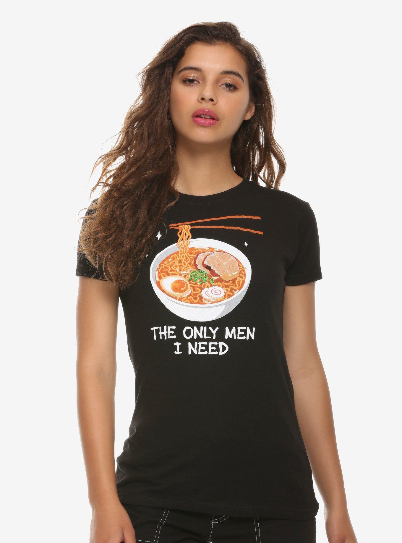 Only Men I Need Ramen Girls T-Shirt, MULTI, hi-res