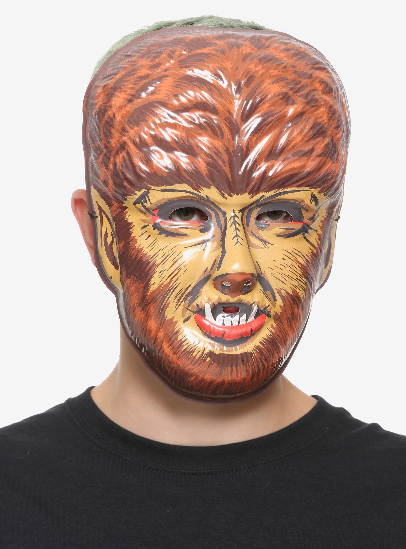 Universal Monsters Wolfman (Brown) Retro Monster Mask, , hi-res