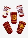 Harry Potter Gryffindor Quidditch Alumni Ankle Socks 5 Pair, , hi-res