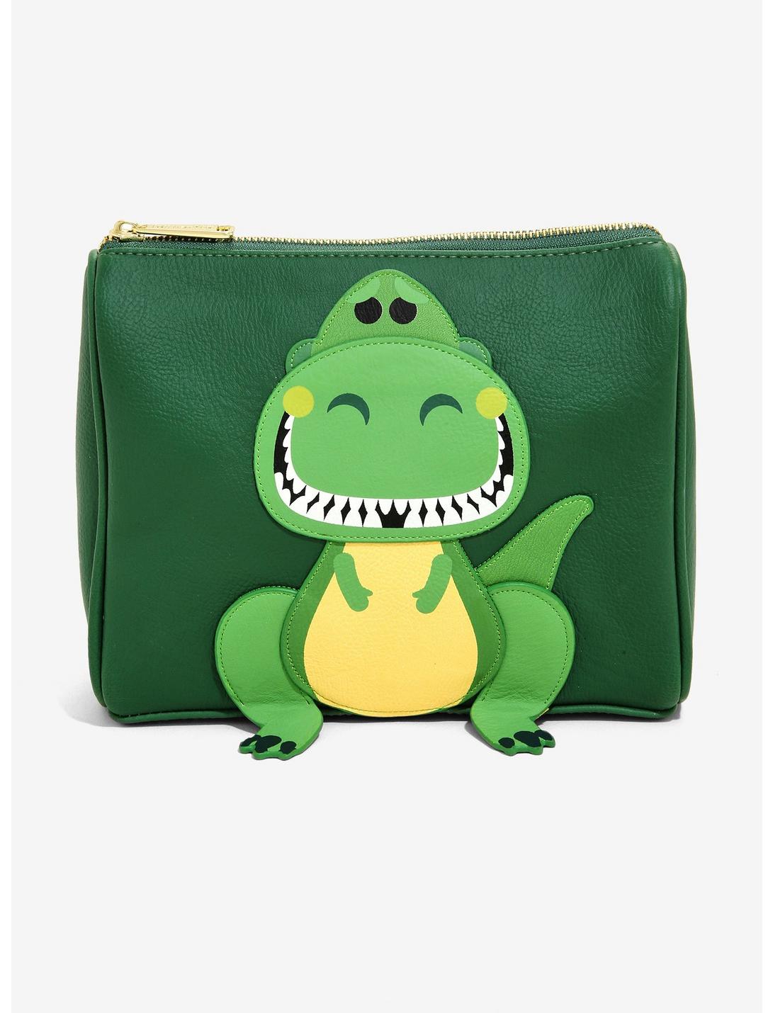 Loungefly Disney Pixar Toy Story Rex Cosmetic Bag - BoxLunch Exclusive, , hi-res