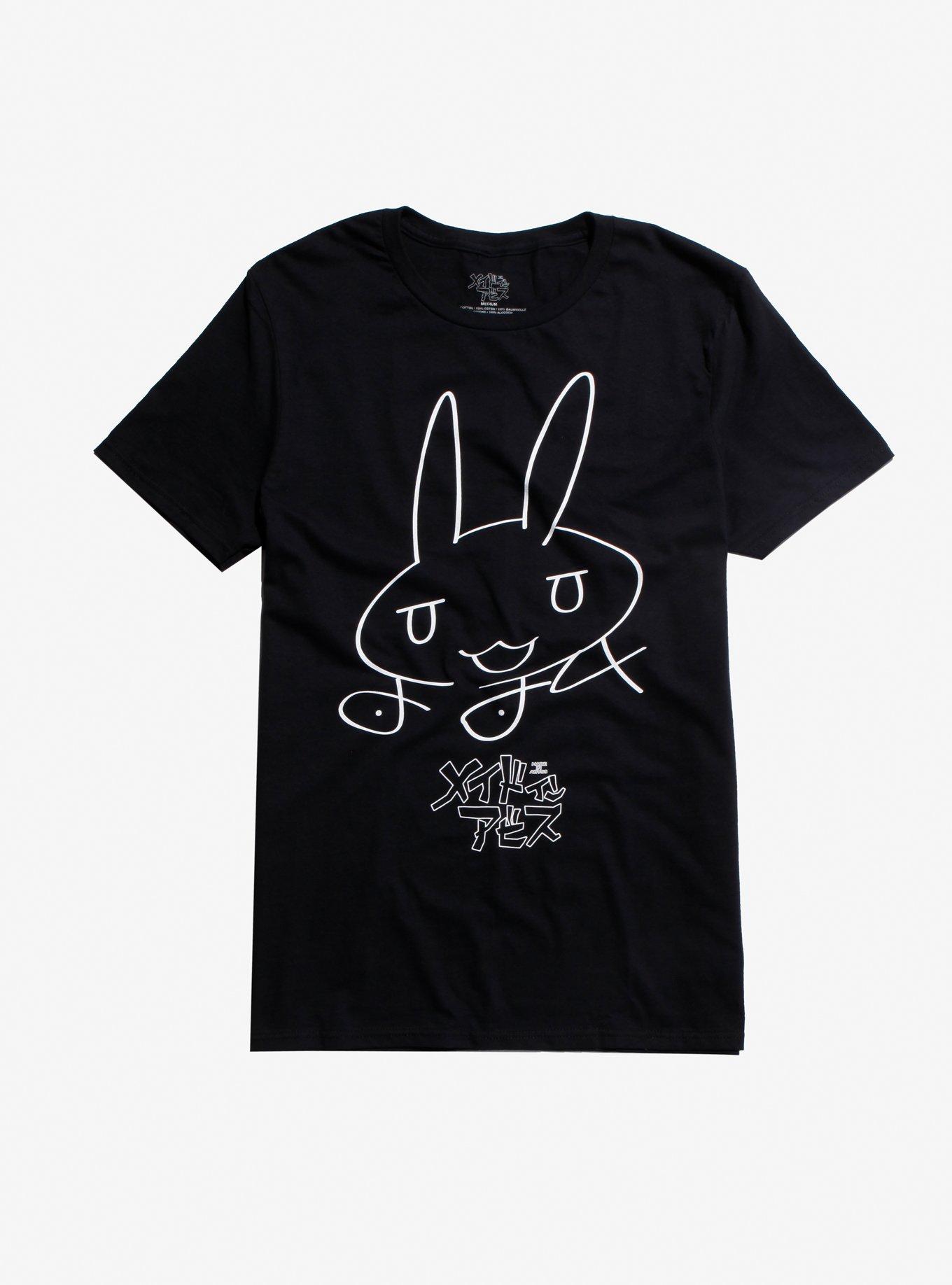 Made In Abyss Nanachi Line Art T-Shirt, WHITE, hi-res