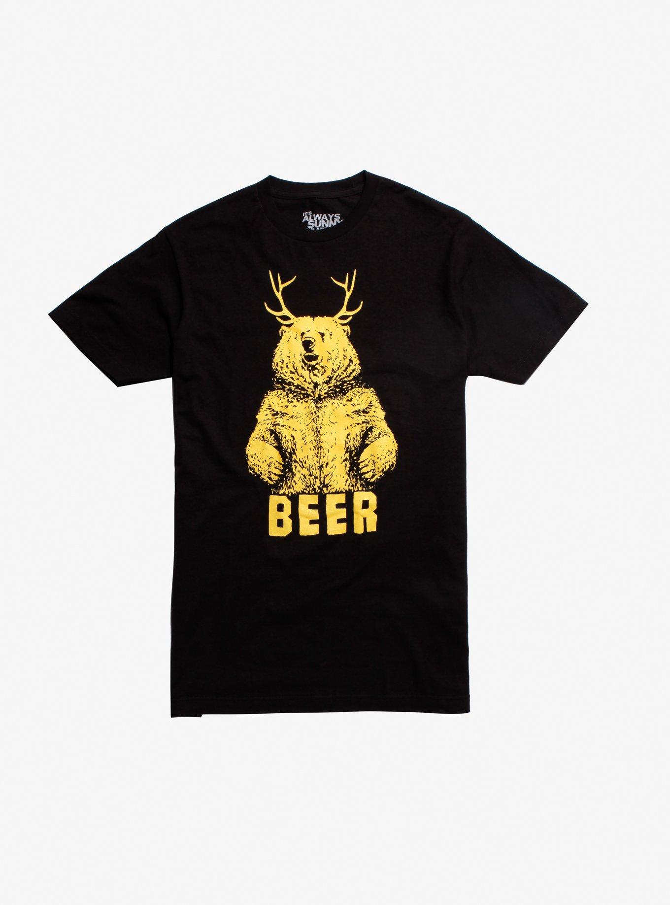 It's Always Sunny In Philadelphia Mac's Beer T-Shirt, YELLOW, hi-res