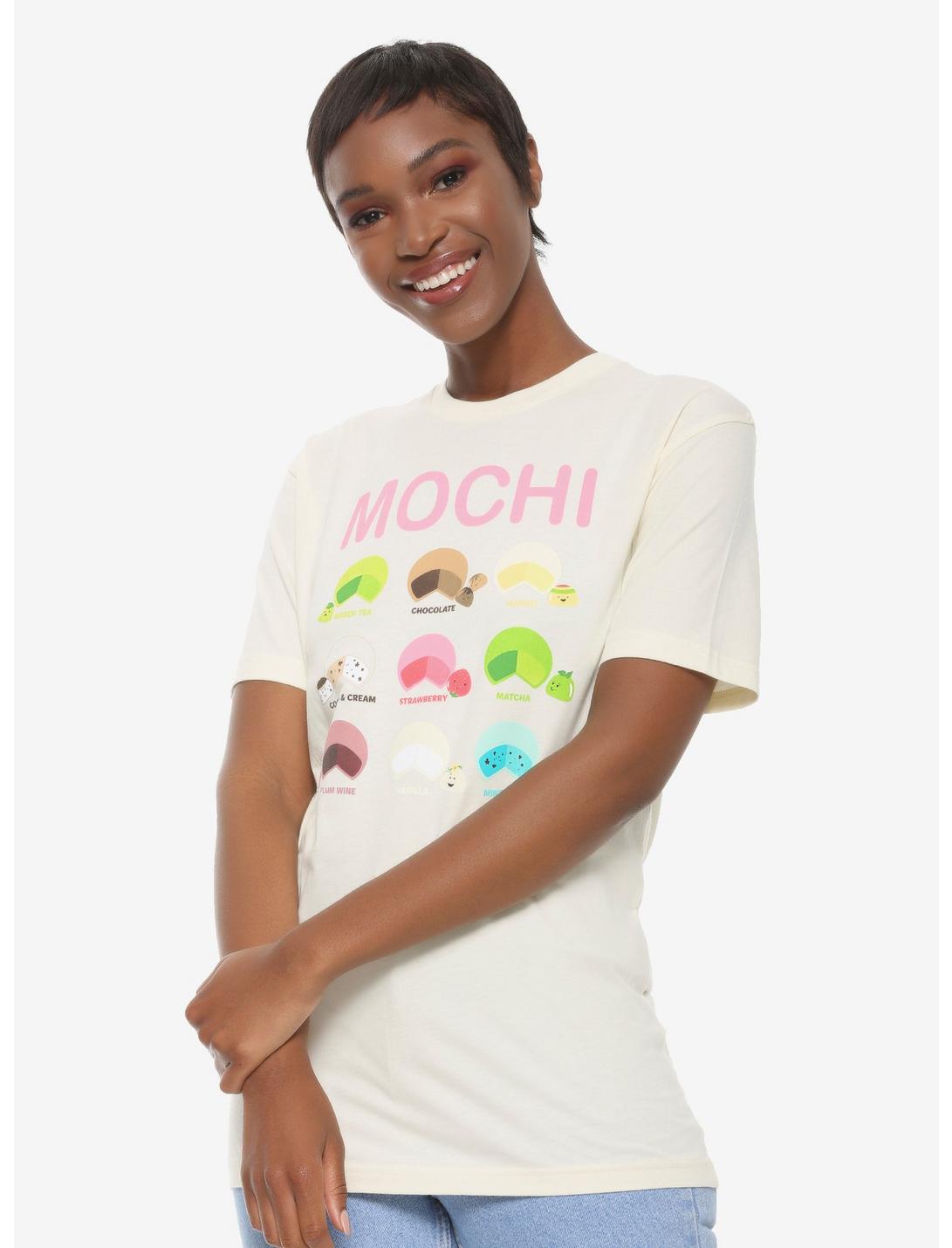 All the Mochi Women's T-Shirt - BoxLunch Exclusive, NATURAL, hi-res