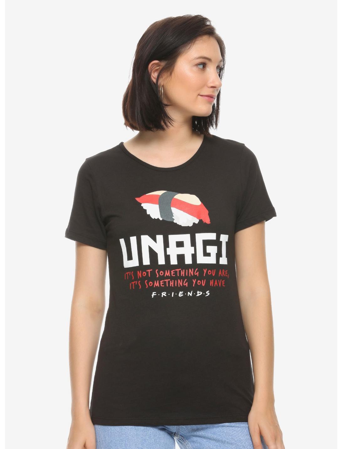 Friends Unagi Sushi Roll Women's T-Shirt - BoxLunch Exclusive, BLACK, hi-res