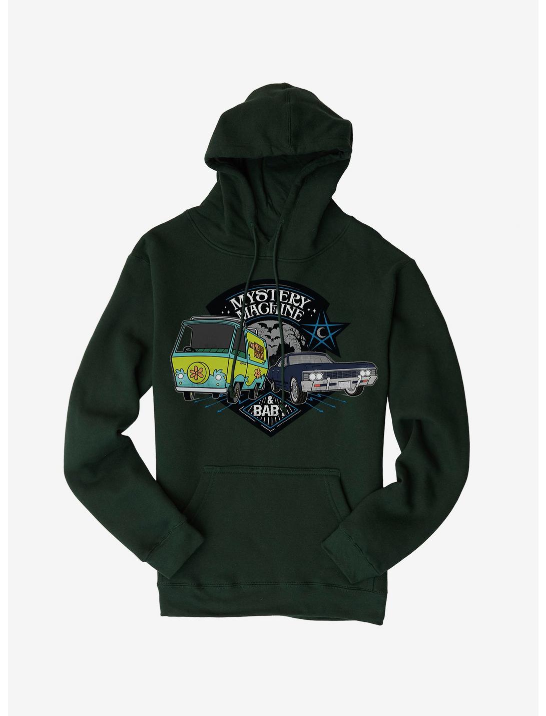 Supernatural Scoobynatural Mystery Machine Hoodie, FOREST, hi-res