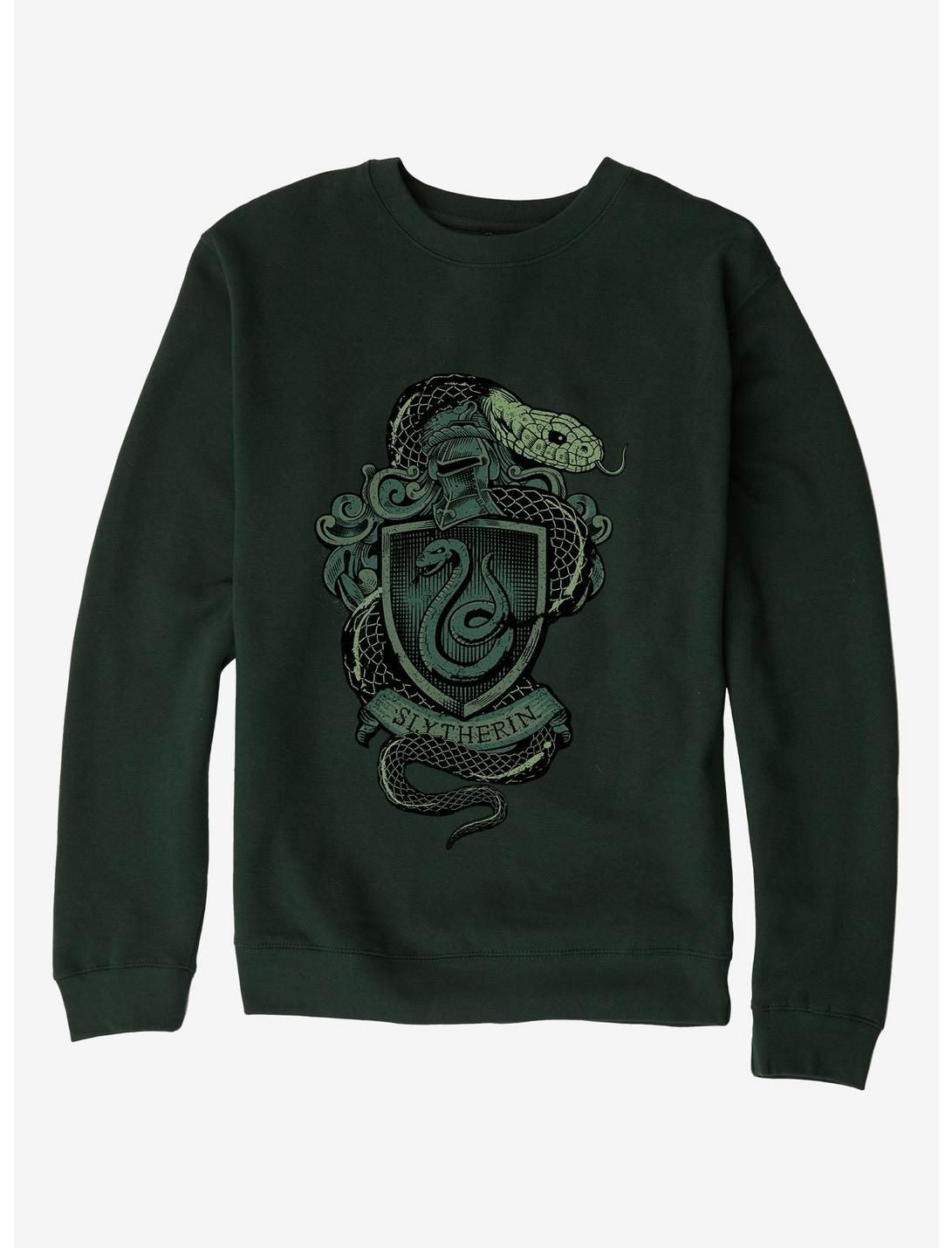 Harry Potter Slytherin Logo Sweatshirt, FOREST, hi-res