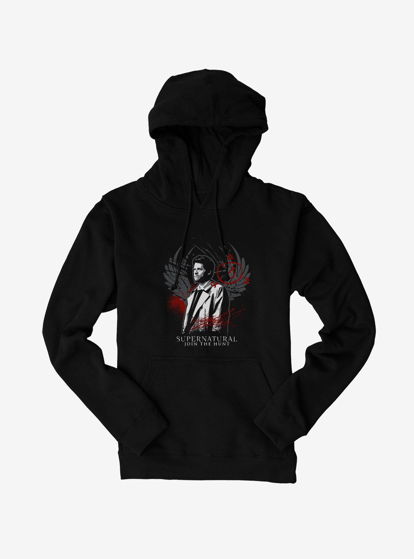 Supernatural Castiel Hoodie, , hi-res