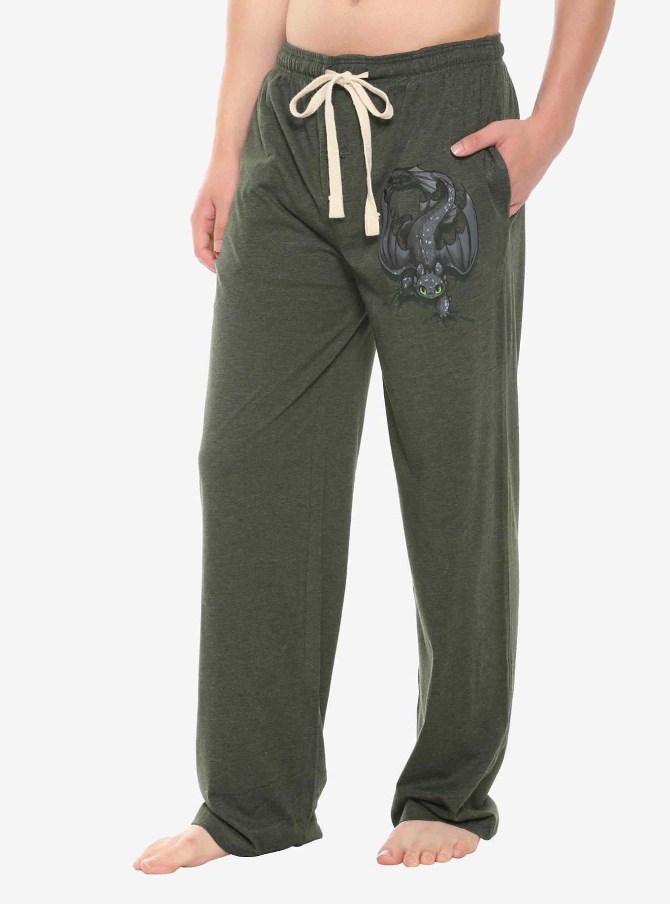 How To Train Your Dragon Toothless Pajama Pants Hot Topic