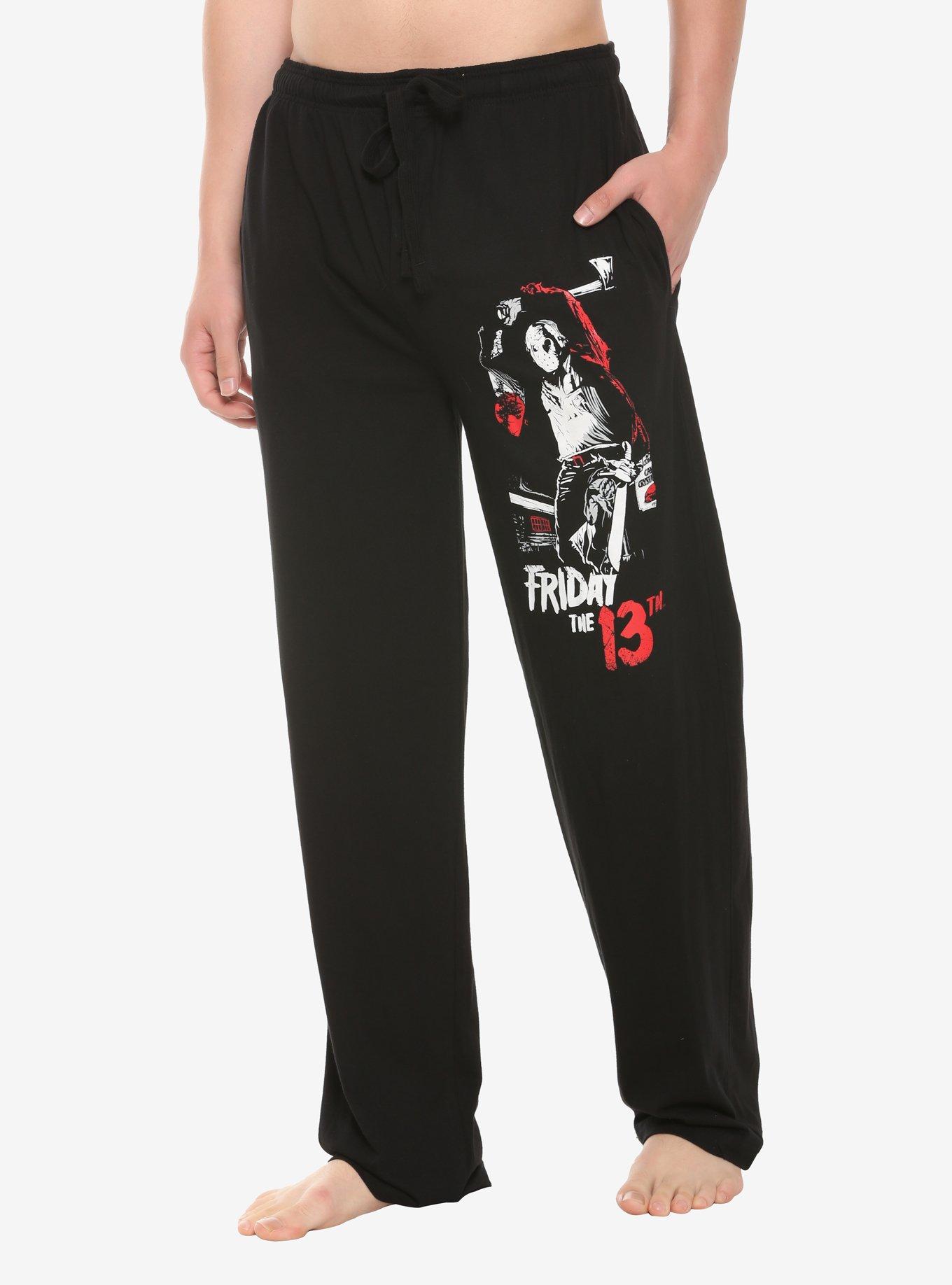 Friday The 13th Jason Voorhees Pajama Pants, MULTI, hi-res