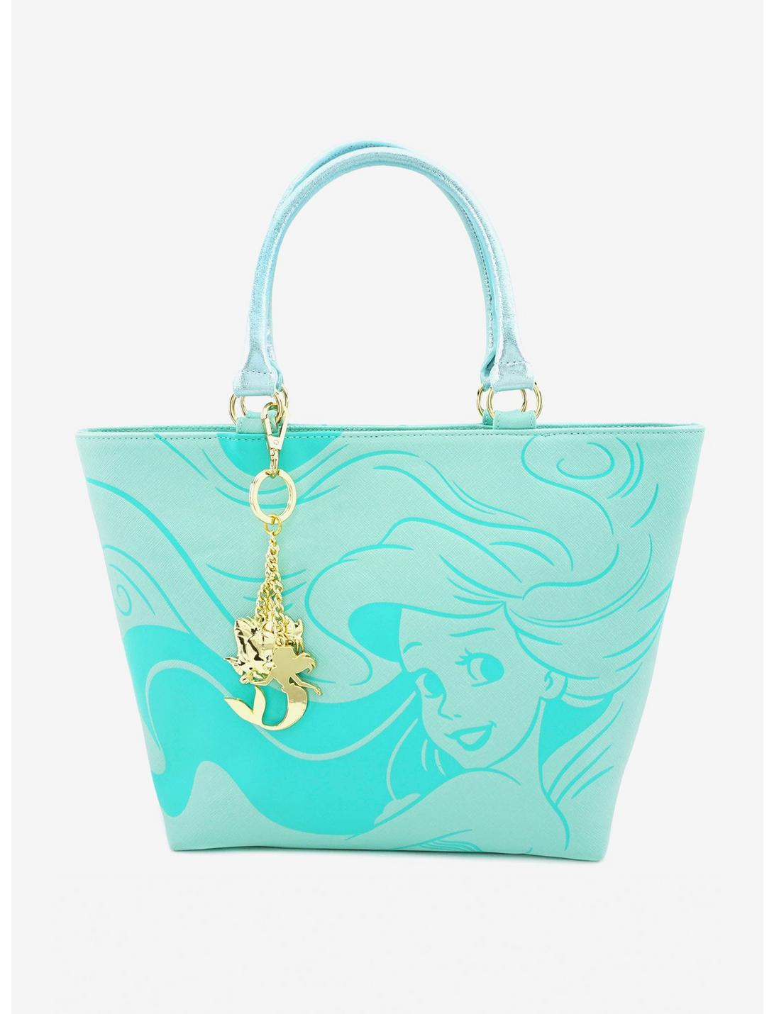 Loungefly Disney The Little Mermaid Ariel Aqua Tote Bag, , hi-res