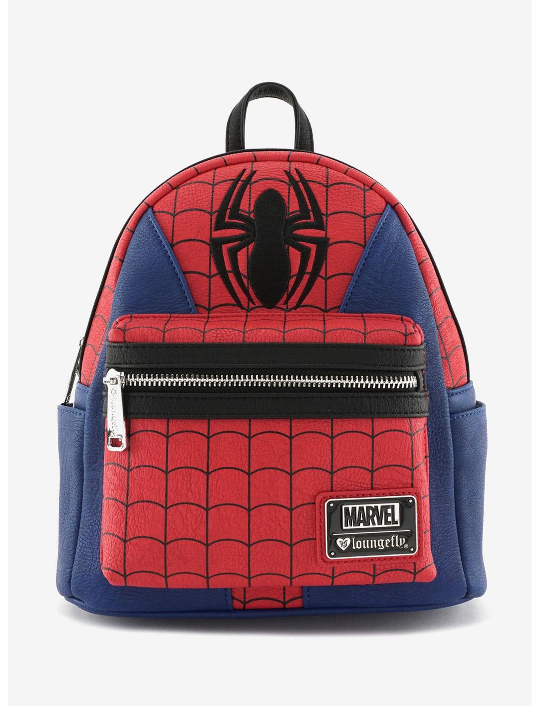 Plus Size Loungefly Marvel Spider-Man Mini Backpack, , hi-res