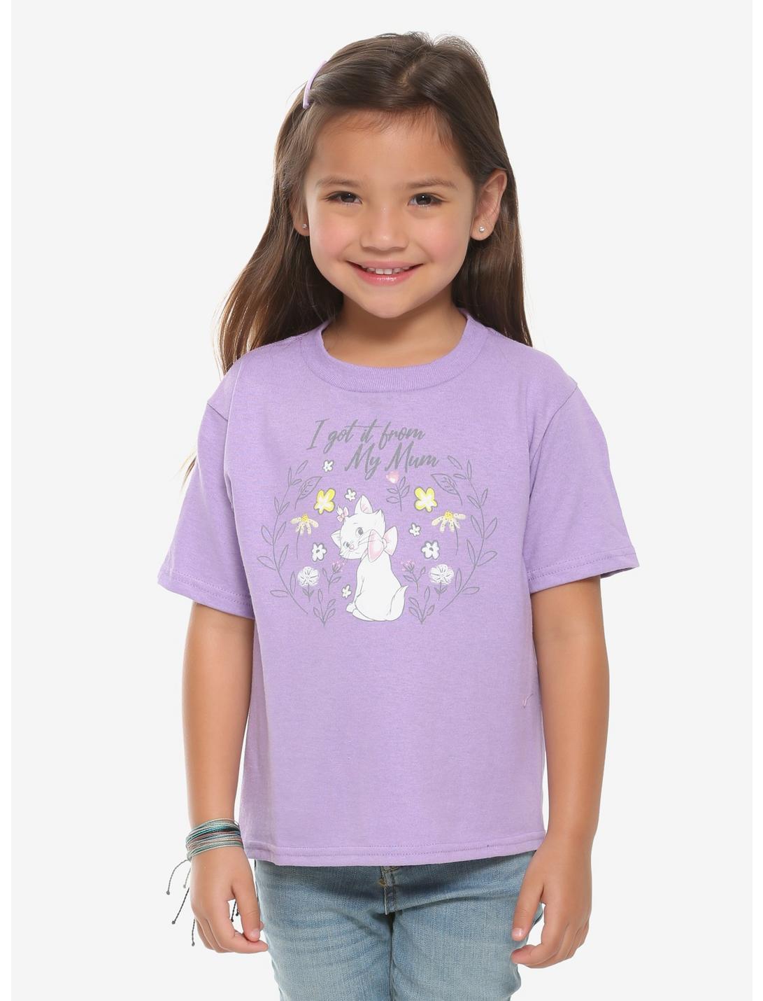 Disney The Aristocats Got It From My Mum Toddler T-Shirt - BoxLunch Exclusive, LILAC, hi-res