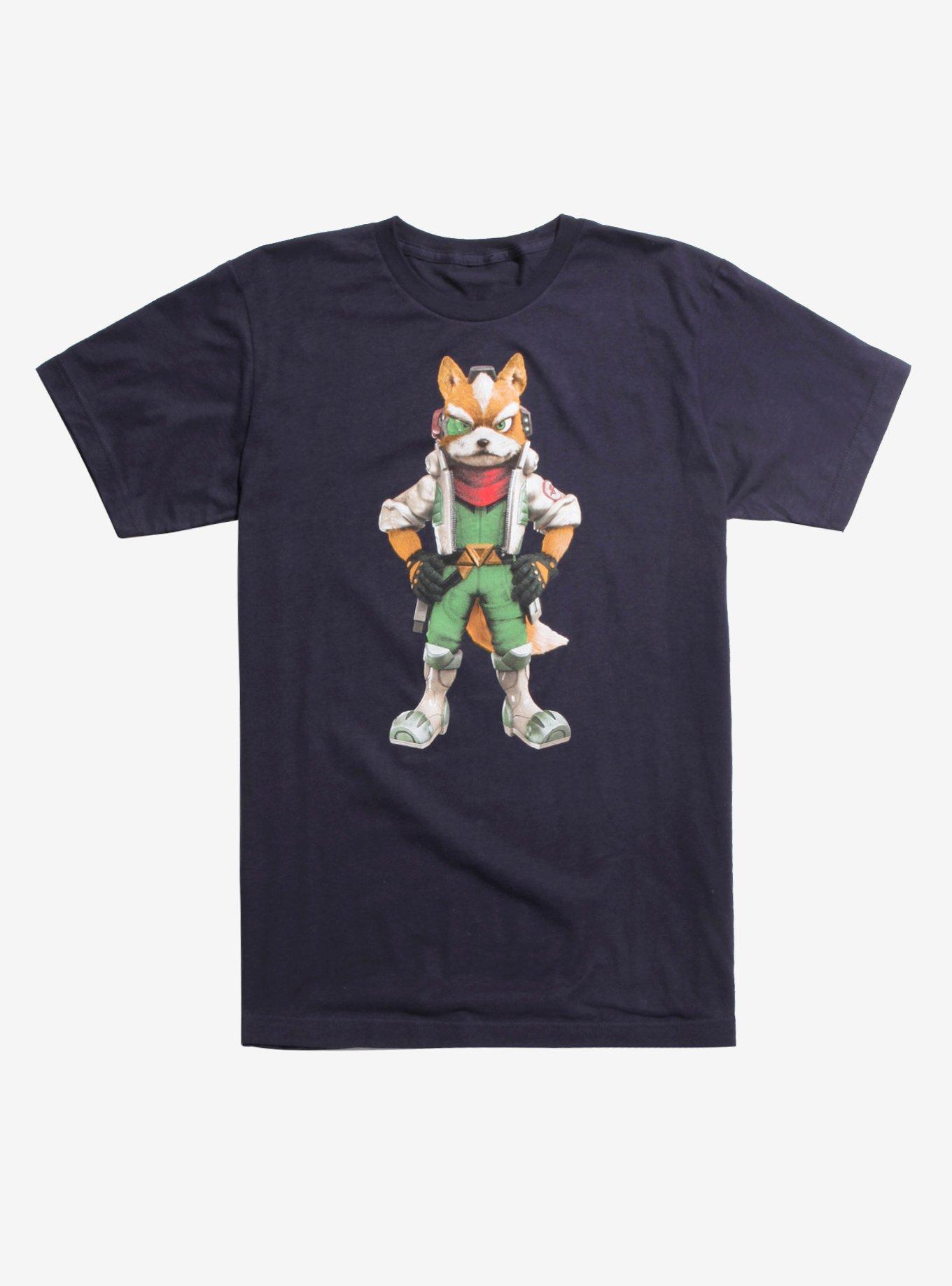 Star Fox Character Fox McCloud T-Shirt, MULTI, hi-res