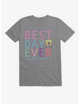 Spongebob Squarepants Best Day Ever Rainbow T-Shirt, , hi-res