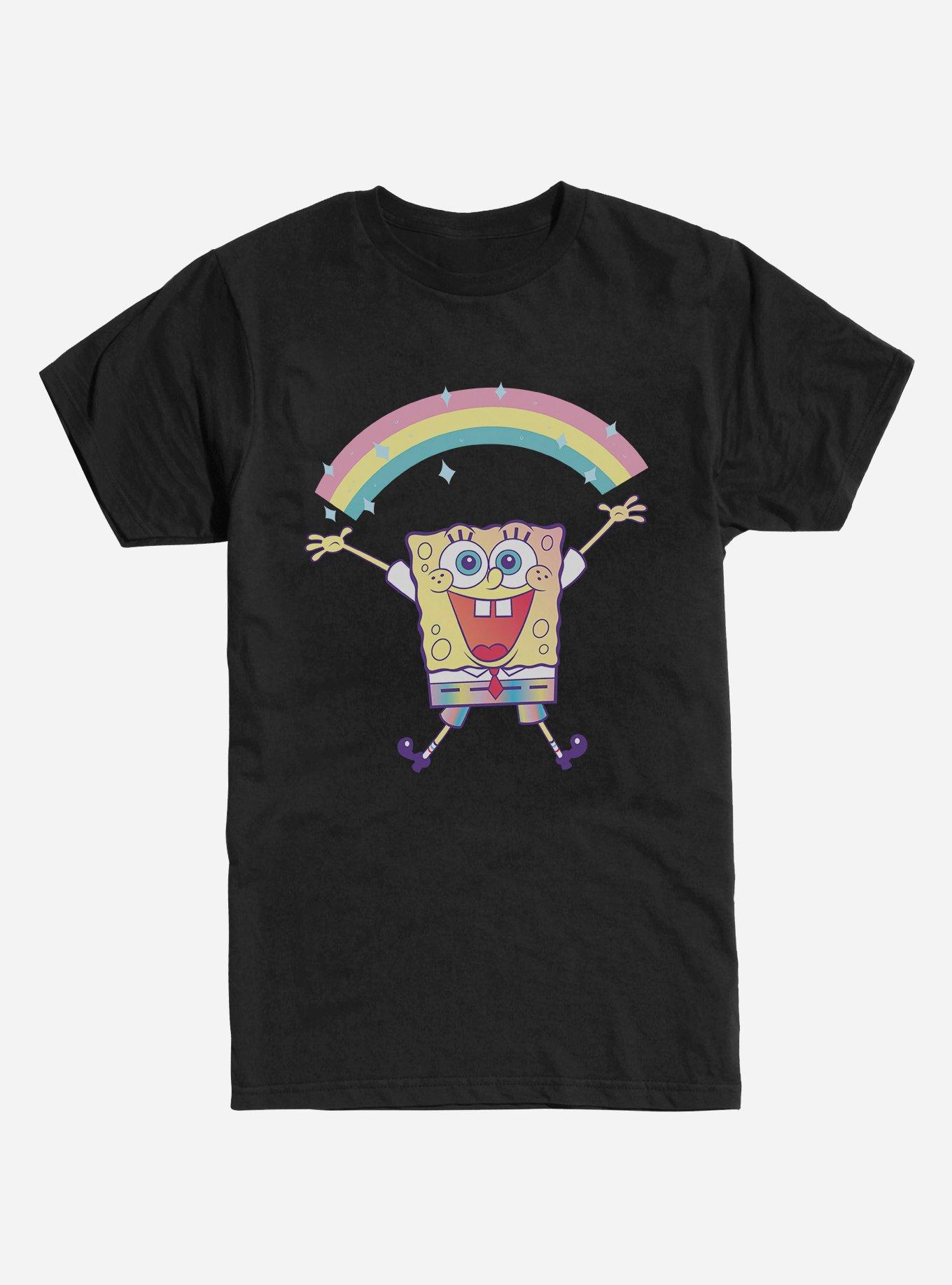 Spongebob Squarepants Rainbow Sparkle T-Shirt