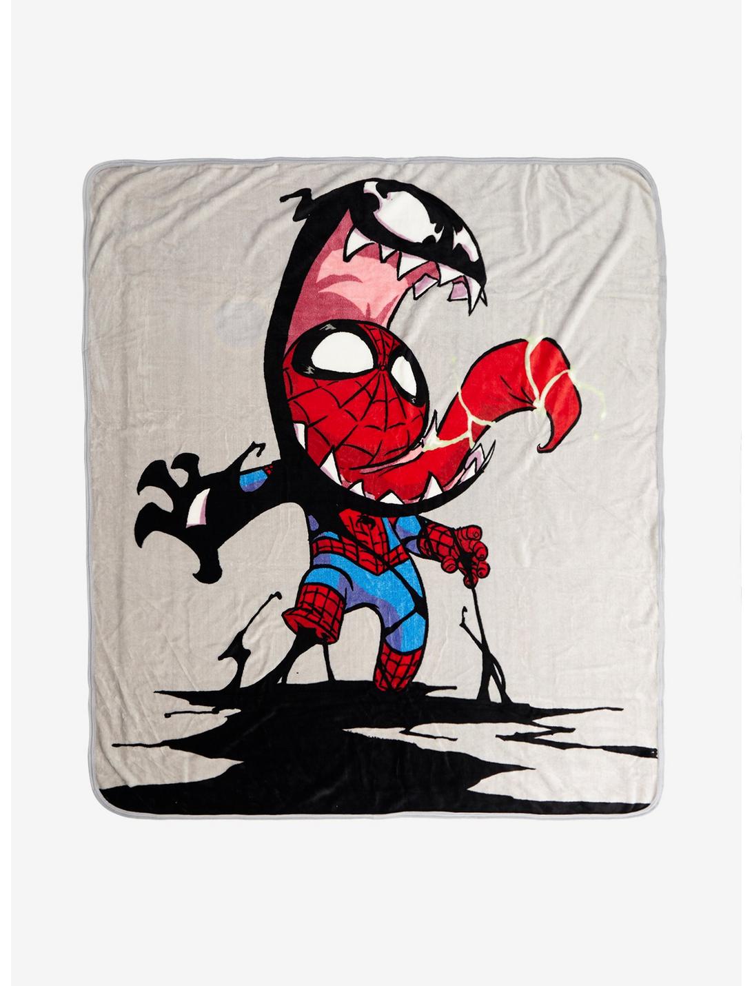Marvel Spider-Man Venom Throw Blanket, , hi-res