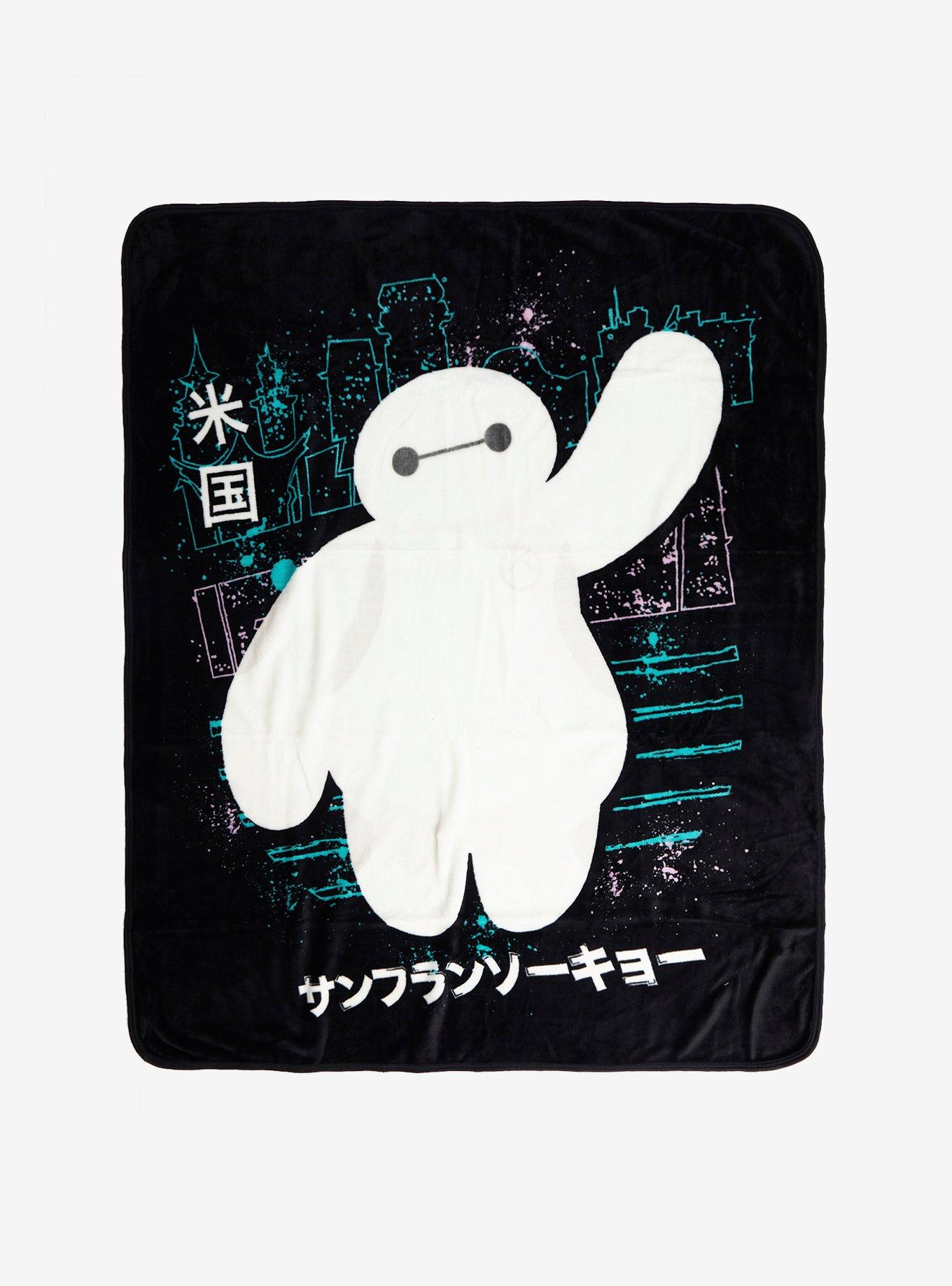 Disney Big Hero 6 Baymax Hi Plush Throw Blanket, , hi-res