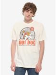 Disney Oliver & Company New York Hot Dog T-Shirt - BoxLunch Exclusive, WHITE, hi-res