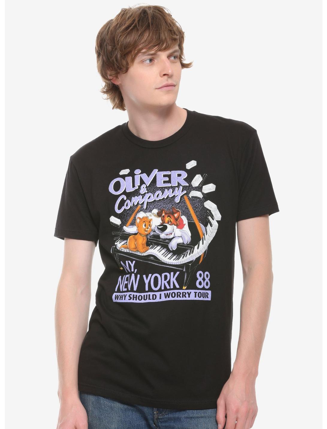 Disney Oliver & Company New York Tour T-Shirt, BLACK, hi-res