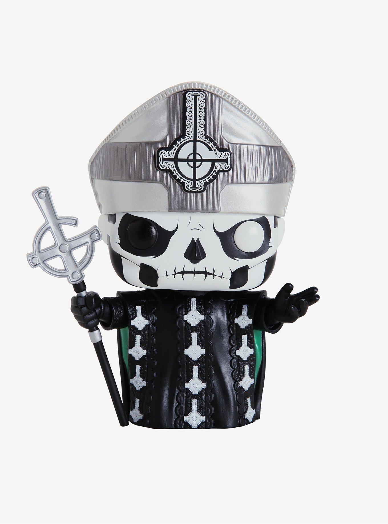 Funko Ghost Pop! Rocks Papa Emeritus II Vinyl Figure Hot Topic Exclusive, , hi-res