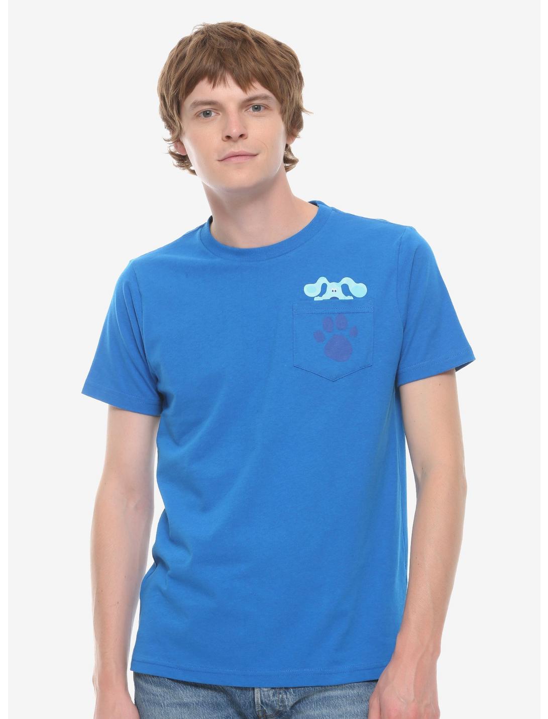 Blue's Clues Pocket T-Shirt, BLUE, hi-res