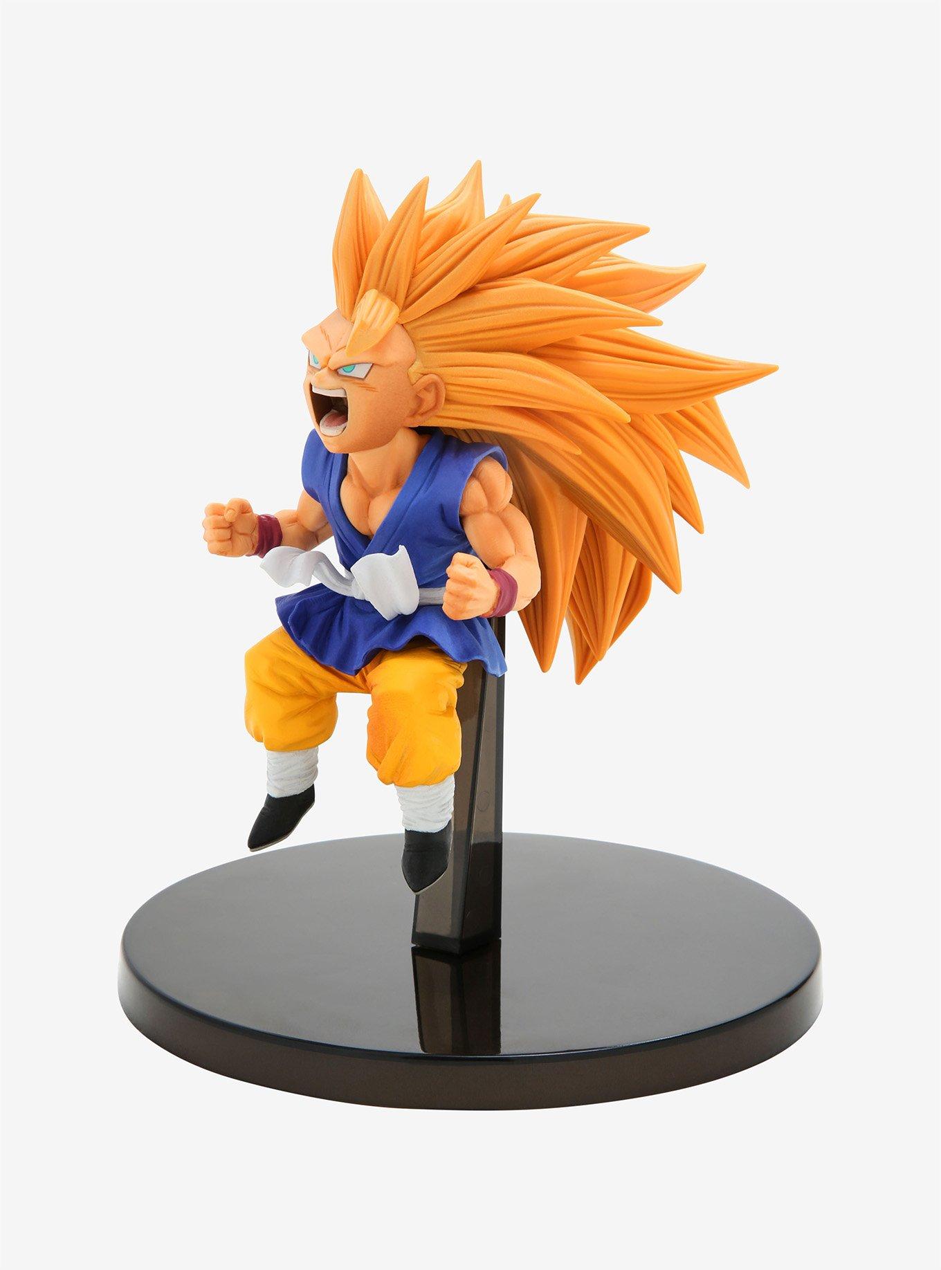 Dragon Ball Flash Series Super Saiyan Goku Anime Figure | 4'' Tall Super  Saiyan Goku Action Figure Super Anime Merch Contains Collectible Coin Manga