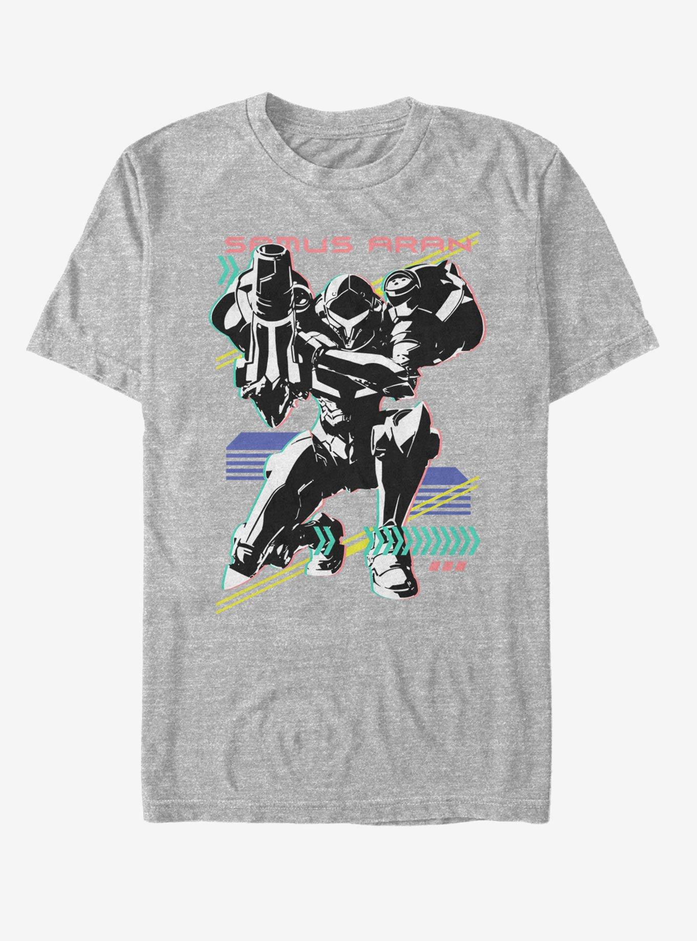 Nintendo Samus Aran Neon T-Shirt, , hi-res