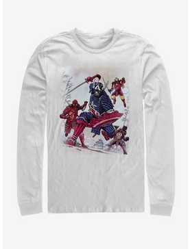 Marvel Samurai Warriors Long-Sleeve T-Shirt, , hi-res