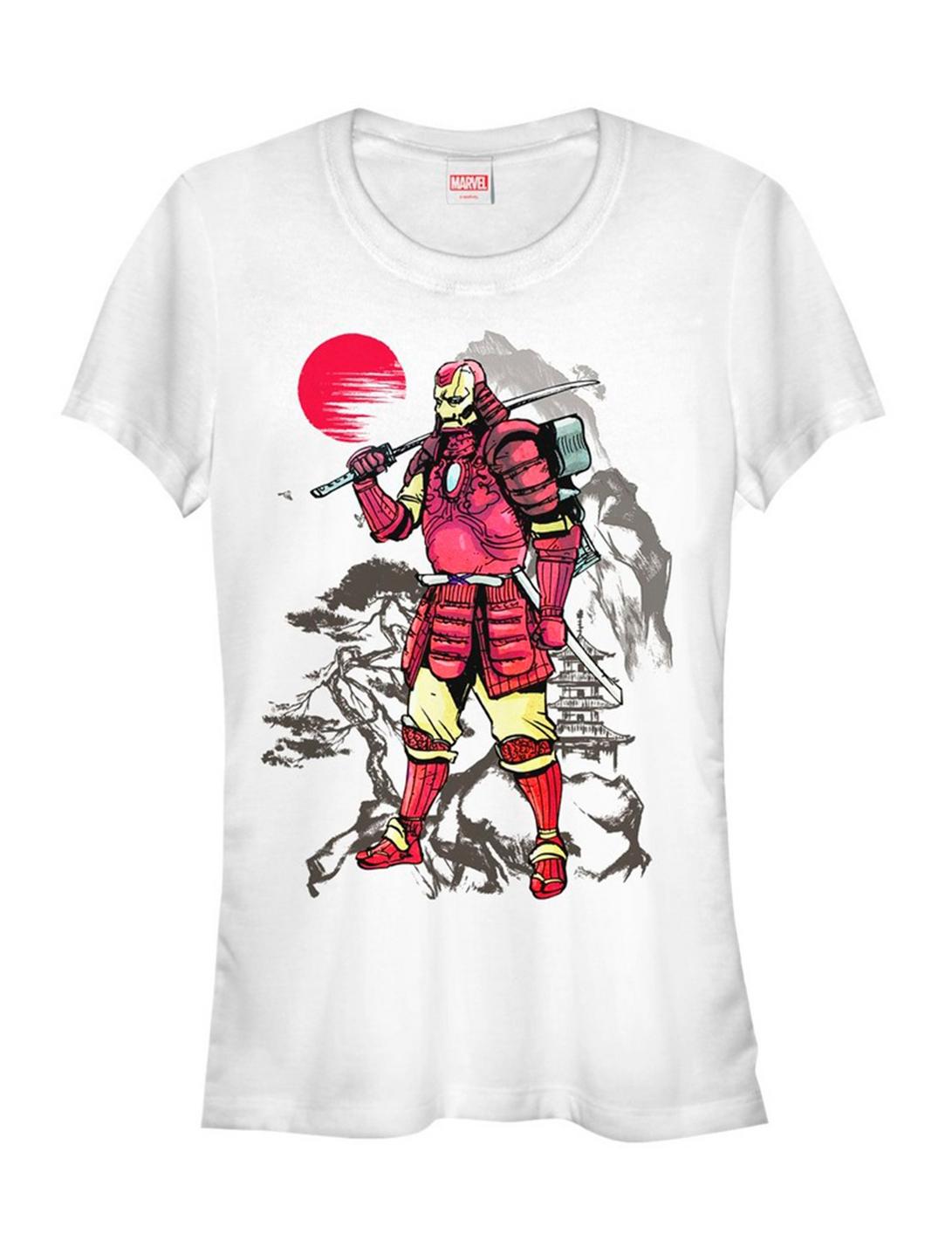 Marvel Iron Samurai Girls T-Shirt, WHITE, hi-res